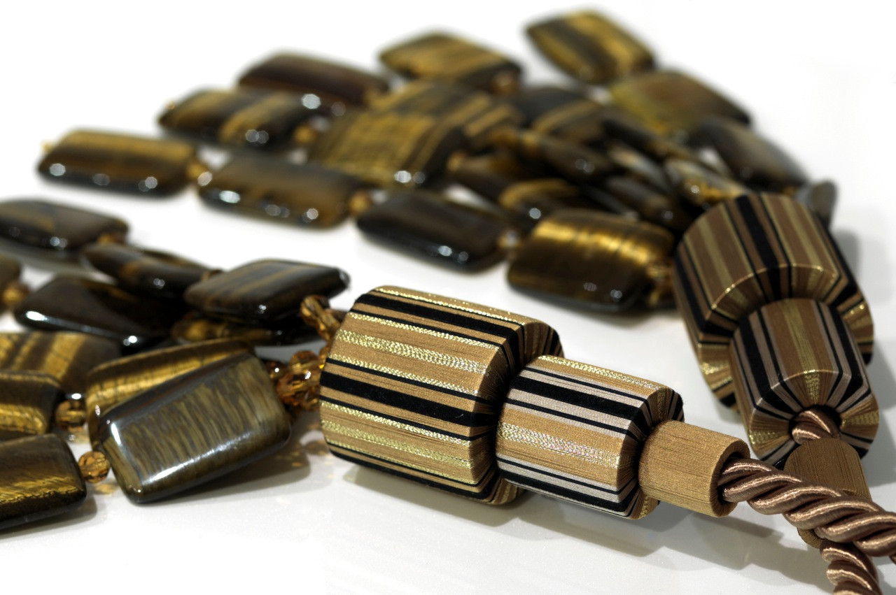 TIGER EYE CLASSIC DESIGN TIEBACK
