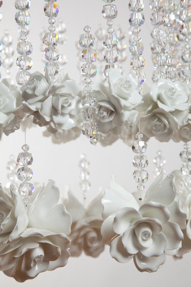 RAINDROPS AND ROSES CHANDELIER DETAIL