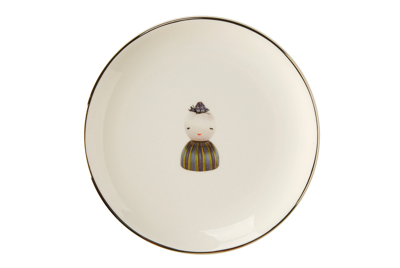 KOKESHI BAMBINO DESSERT/SIDE PLATE