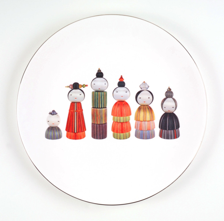 KOKESHI PLATTER